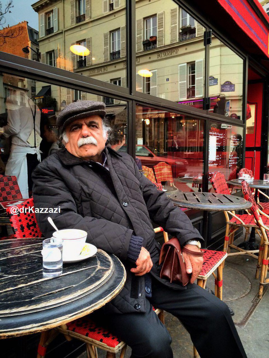 دکتر کزازی در پاریس